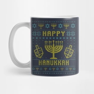 Hanukkah Happy Christmas Mug